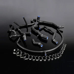 Fit For VW Volkswagen Golf MK3 VR6 2.8 2.9 Silicone Radiator Coolant Hose 94-98 - Picture 1 of 12