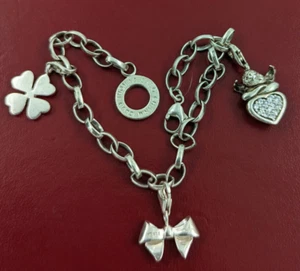THOMAS SABO Bettelarmband Schutzengel, schleife und Kleeblatt - Bild 1 von 8