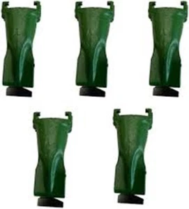 5-PK FITS FOR V29SYL V29 29SYL V STYLE BUCKET DIGGING TEETH W/ V29PN FLEX PINS, - Picture 1 of 2