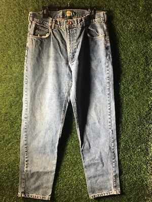 Vintage Mens Cabela's Outdoors Faded Blue Denim Straight Leg Jeans Size 36 Reg - Image 1 of 4