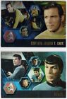 Star Trek 35Th Anniversary: Promo Lot P1 & P2 Kirk And Spock 2001 Rittenhouse