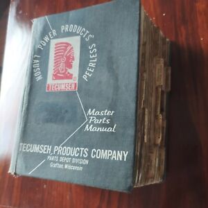 1976 Tecumseh & Lauson Engine Dealer Master illustrated Parts Manual Catalog 