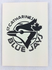 1991 St. Catharines Blue Jays-Classic BEST Baseball Card-St. Catharines Logo