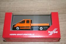 Herpa- Man TGE Camion Maquettes 93453 Communal Orange