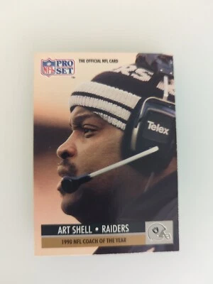 1991 Pro Set Art Shell Los Angeles Raiders #4 - Image 1 of 3