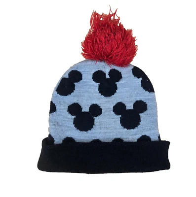 DISNEY JUNIOR Mickey Mouse Toddler Boys Girls Unisex Beanie Hat 2T - 5T, EUC - Image 1 of 3