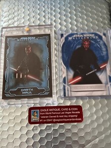 2016 Star Wars Masterwork Darth Maul Blue Parallel w Pro Mold + Bonus EACC231205