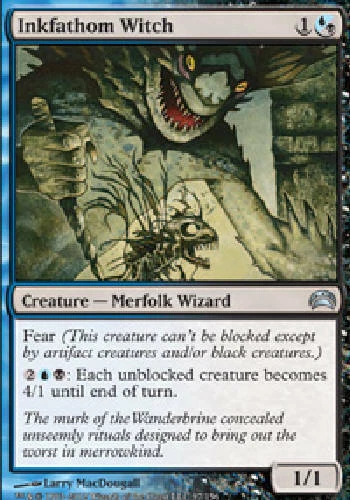 INKFATHOM WITCH X4 4 4X Planechase 2012 MTG Magic the Gathering Cards DJMagic - Image 1 of 1