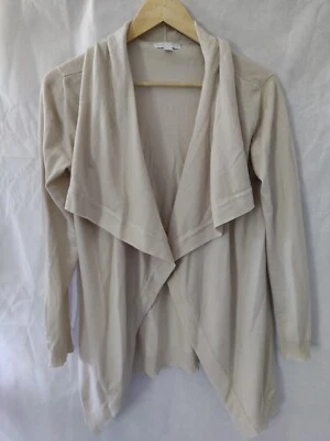 New York & Co Tan Beige Open Front Sweater WRAP Size M - Image 1 of 4