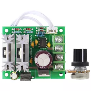 DC 6-30V 20A Max 300W PWM HHO Motor Variable Speed Controller Switch 6V 12V 24V - Picture 1 of 6
