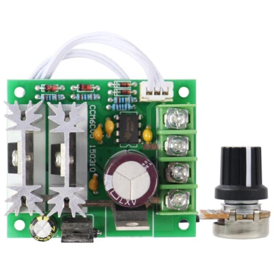 DC 6-30V 20A Max 300W PWM HHO Motor Variable Speed Controller Switch 6V 12V 24V - Image 1 of 4