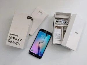 Samsung Galaxy S6 edge -32GB-All Colors (Unlocked)Full Set & Excellent Condition - Picture 1 of 15