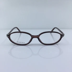 New Vintage GUCCI 2460 EYEGLASSES GG 2460 Optical C. 8UE Dark Purple 48mm Italy - Picture 1 of 12