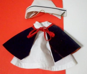8" ENFERMERA #7137 GINNY GINGER MUÑECA ROPA CONJUNTO AÑOS 50 ENFERMERA CAPA GORRA VESTIDO - Imagen 1 de 7