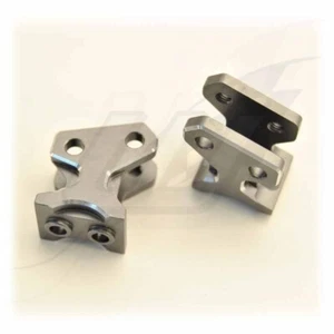 NEUF 2 SUPP.I AMMORTIZZATORI POSTERIORI INF. IN ALLUMINIO ANODIZZATO - AXIAL - Picture 1 of 1