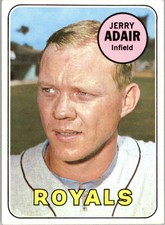 1969 Topps #159 Jerry Adair - EX