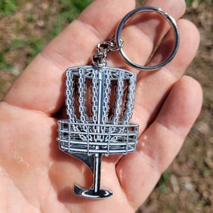 Llavero de canasta de golf de disco de alta calidad / abridor de botellas - Imagen 1 de 1