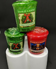NEW w/label Yankee Candle Triple Ceramic Mixology Votive Candle Holder w/HOLIDAY