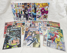 Lot of 23 Marvel Copper Age Comic Books X-Men Amazing Spiderman Punisher Cable