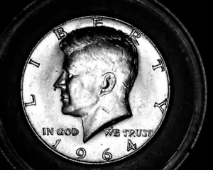 1964 P KENNEDY HALF DOLLAR UNC # 1 - Picture 1 of 2