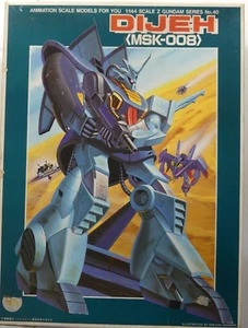 Kit Modelo Vintage 1986 Bandai Z Gundam Nº40 MSK-008 DIJEH NG Escala 1/144 - Imagen 1 de 3