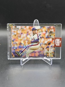 2023 Topps Archives Signature Dwight Doc Gooden Stadium Club #7/16 Ultra SP Mets