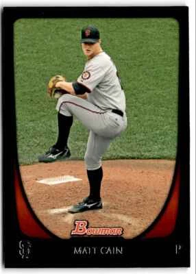 2011 Bowman Matt Cain San Francisco Giants #50 Foto 1 de 2