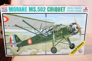 1/48 Scale ESCI, Morane-Saulnier MS.502 Criquet Model Kit #SC-4023 BN Open Box - Picture 1 of 3