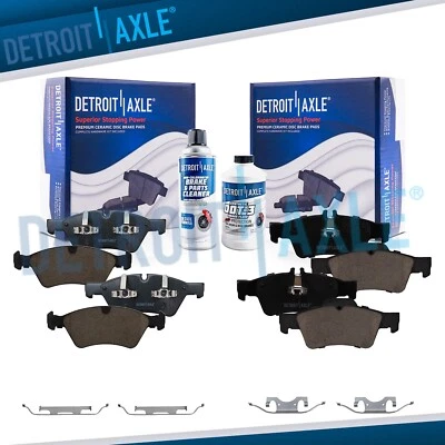 Kit pastillas freno cerámicas delanteras y traseras AWD para Mercedes-Benz E350 E550 2006-2009 Foto 1 de 4