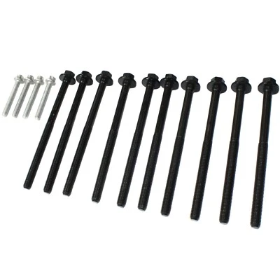 Kit de parafusos de cabeça para Chevy Oldsmobile Pontiac Saturn 2.0L 2.2L DOHC 16V HB10422 - Imagem 1 de 4