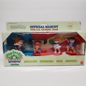 Mascotte ufficiale patch cavolo 1996 squadra olimpica statunitense set vintage di 4 bambole - Foto 1 di 7