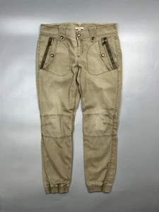 Women's Burberry Brit Military Style Cargo Pants Size US 12, UK 14 (Y0605) - Picture 1 of 12