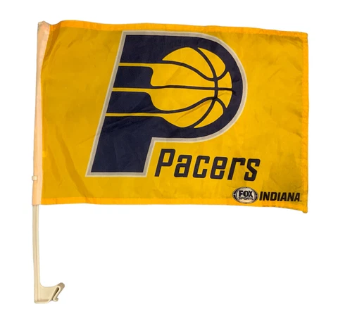 Indiana Pacers NBA 17” Car Flag Fox Sports Indiana Cover