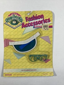 Vintage 1988 Cabbage Patch Kids Fashion Accessories Glasses & Blue Visor - Picture 1 of 8