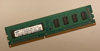 1GB Samsung M378B2873EH1-CF8 PC3-8500 DDR3-1066 Desktop RAM Memory - Image 1 of 2