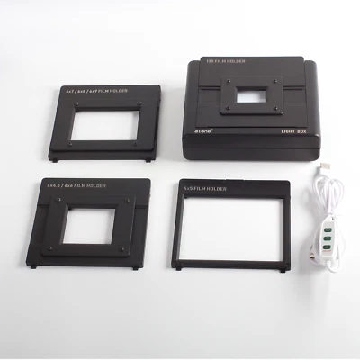 Digital Film Scanner Light Box for Photo Slide 120 135 4X5 Film Negative viewer - Image 1 of 4