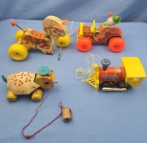 VTG Fisher-Price Pull Toys - Picture 1 of 17