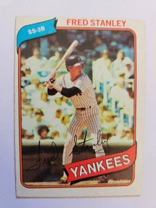 1980 TOPPS FRED STANLEY #387 EX/MT - Picture 1 of 1