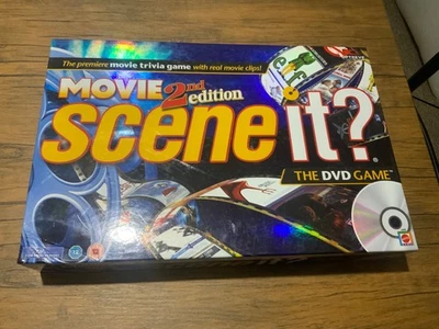 Mattel 2007 Movie 2nd Edition Scene It DVD Game Used Complete  - Image 1 of 4