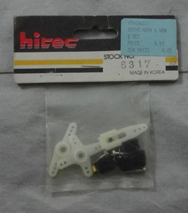 Hitec HS-422 Servo Hardware & Servo Corno Set 24T HRC56317 - Foto 1 di 1