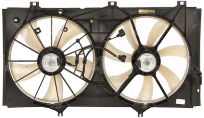 Ventilador de radiador y condensador doble para Toyota Avalon Camry Venza 2006-2010 CUATRO S Foto 1 de 2