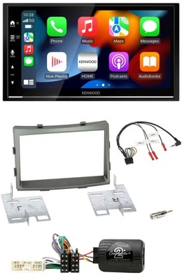 Kenwood DAB USB Bluetooth 2DIN Lenkrad Autoradio für SSangYong Rodius ab 2013 - Bild 1 von 4