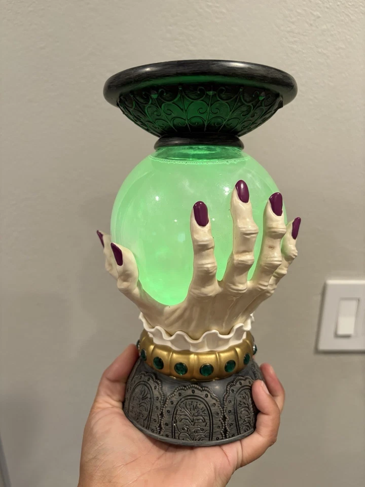 Candelabro tarro bola cristal adivino Halloween Bath Body Works Foto 1 de 4