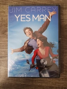 *BRAND NEW* Yes Man (DVD, 2008) Jim Carrey Zooey Deschanel - Foto 1 di 2