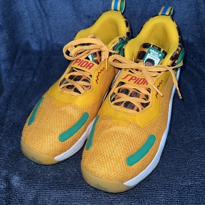 SPIDA Adidas Mitchell Lego Basketball Shoes Multi-Color Size 12 Preowned - Image 1 of 4