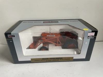 SpecCast Allis Chalmers HighlyDetailed D-14 Tractor w/Loader & Snap Coupler 1/16 - Image 1 of 3