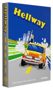 Hellway - Atari 2600 Homebrew Game - New in Box! - Picture 1 of 9