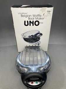 VillaWare UNO Series Belgian Waffle Boat Maker - Picture 1 of 11