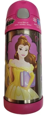 Thermos Funtainer  Three Disney Princess Stainless Steel Water Bottle - 12 oz - Image 1 of 4