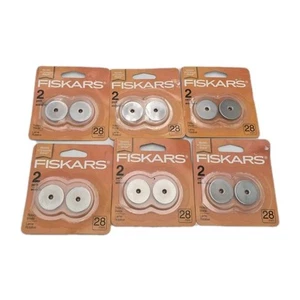Fiskars 28 mm Rotationsklinge 6 Packungen à 2 Stück 12 Stück insgesamt - Bild 1 von 6